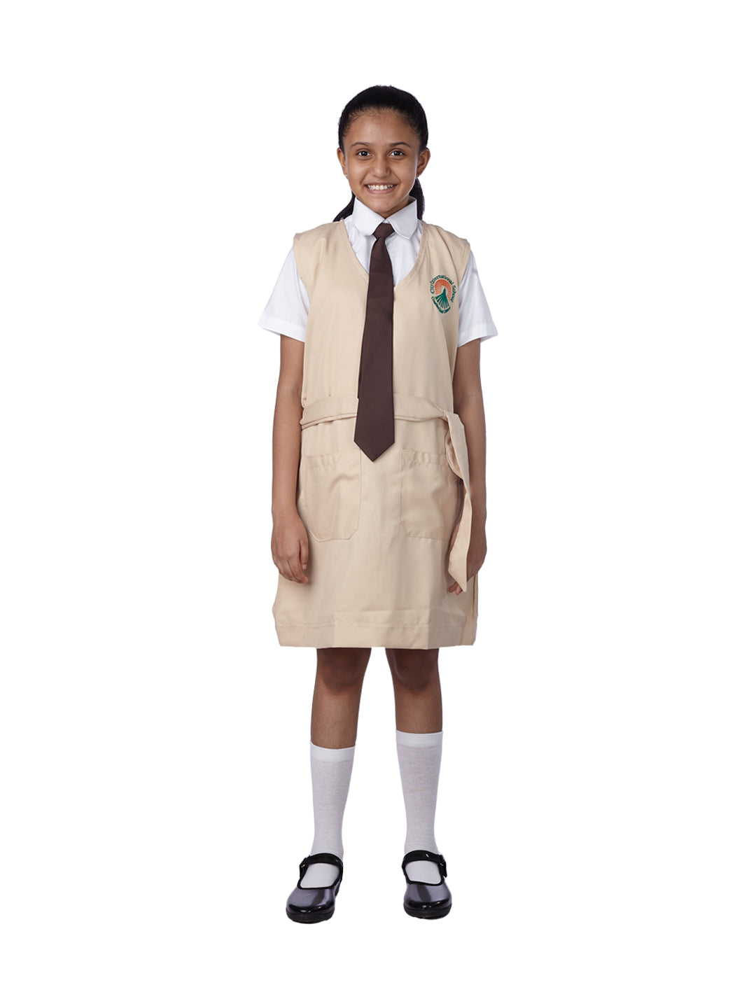 Indian girls in school uniform hi-res stock photography and images - Alamy