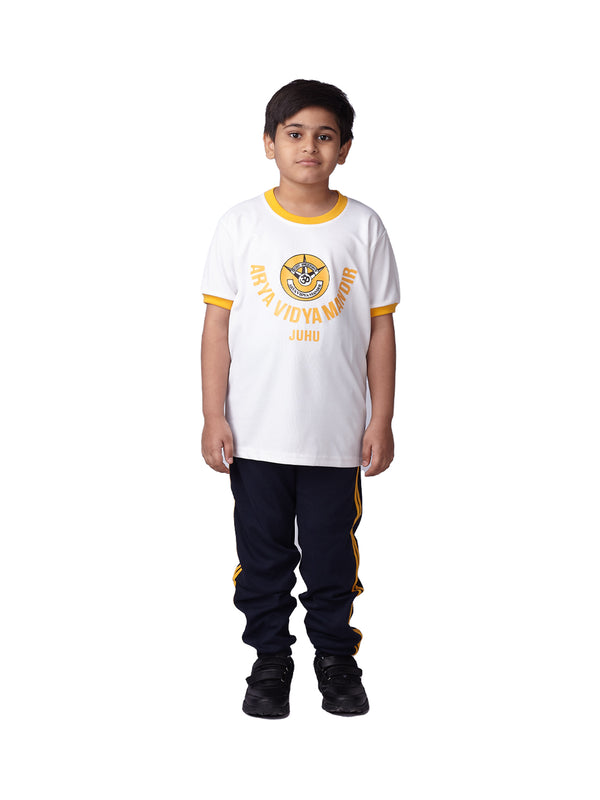 Arya Vidya Primary Boys Yellow PT Uniform