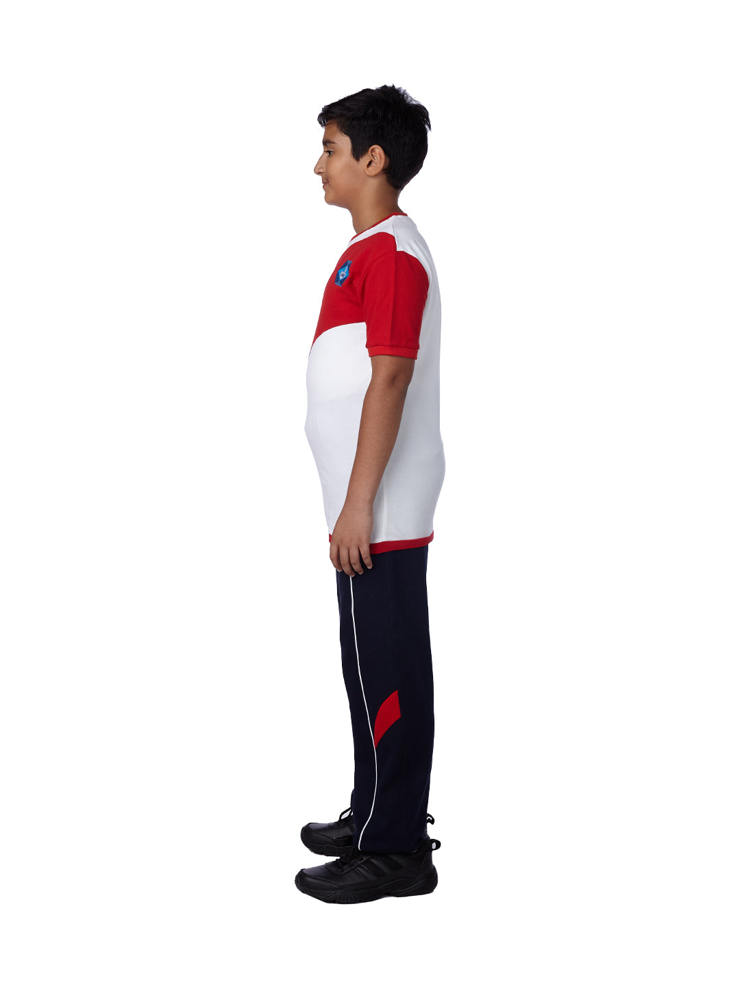 Jamnabhai Secondary Red PT Uniform