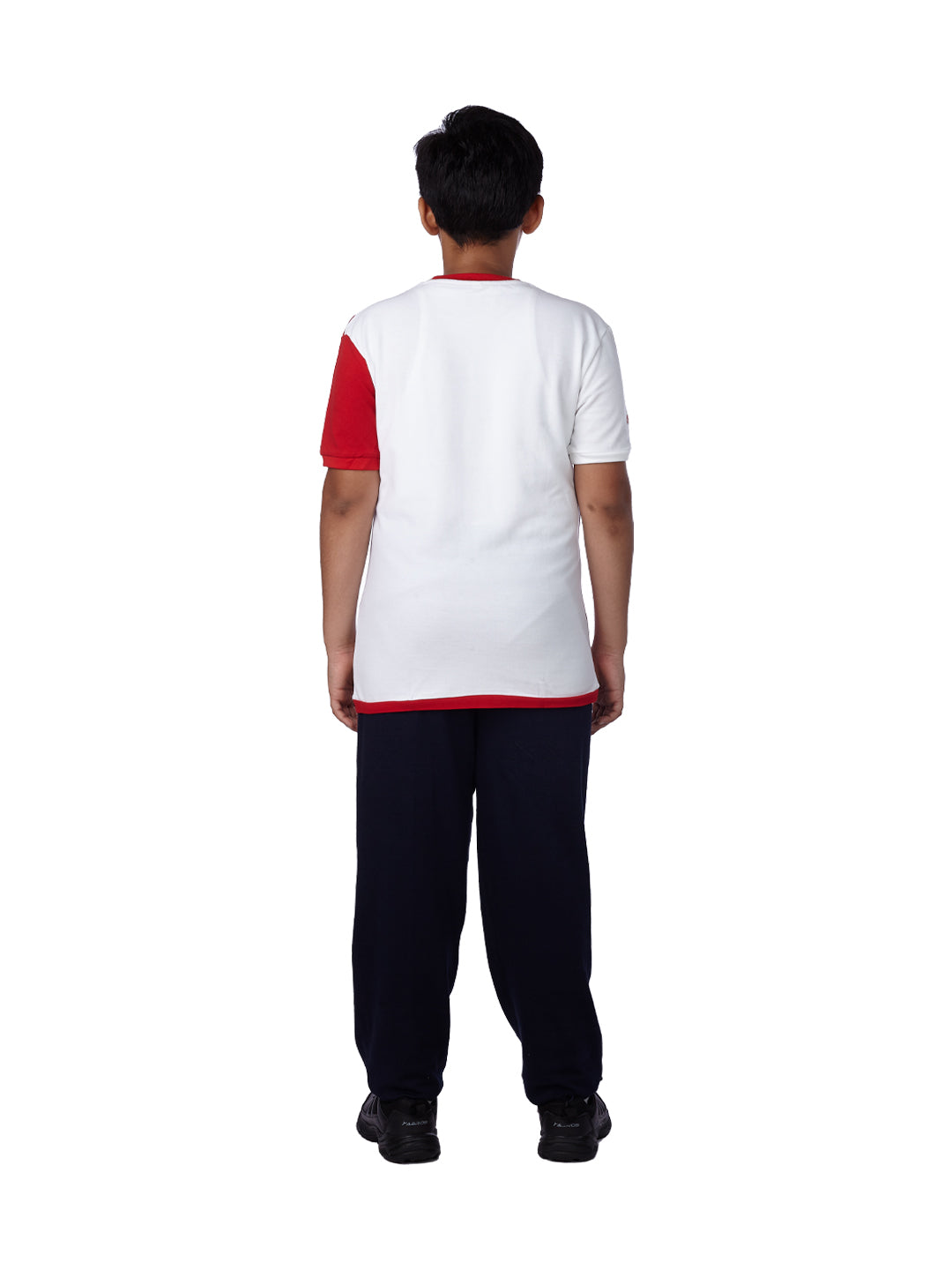 Jamnabhai Secondary Red PT Uniform