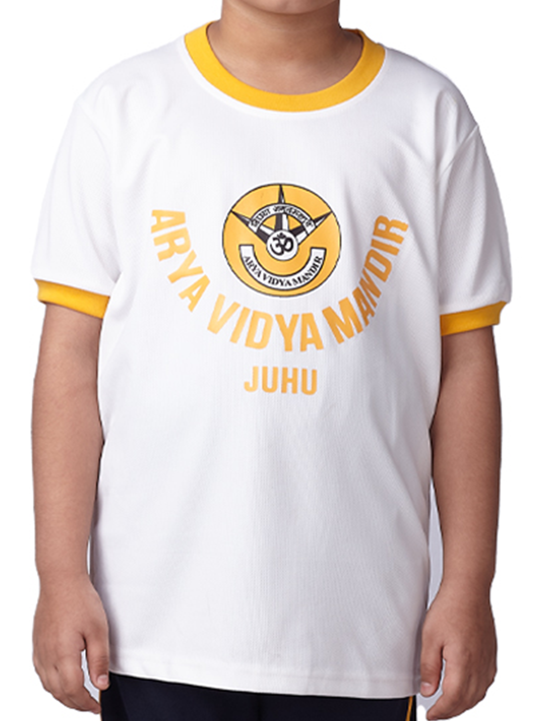 Arya Vidya Dri-Fit Yellow T-Shirt