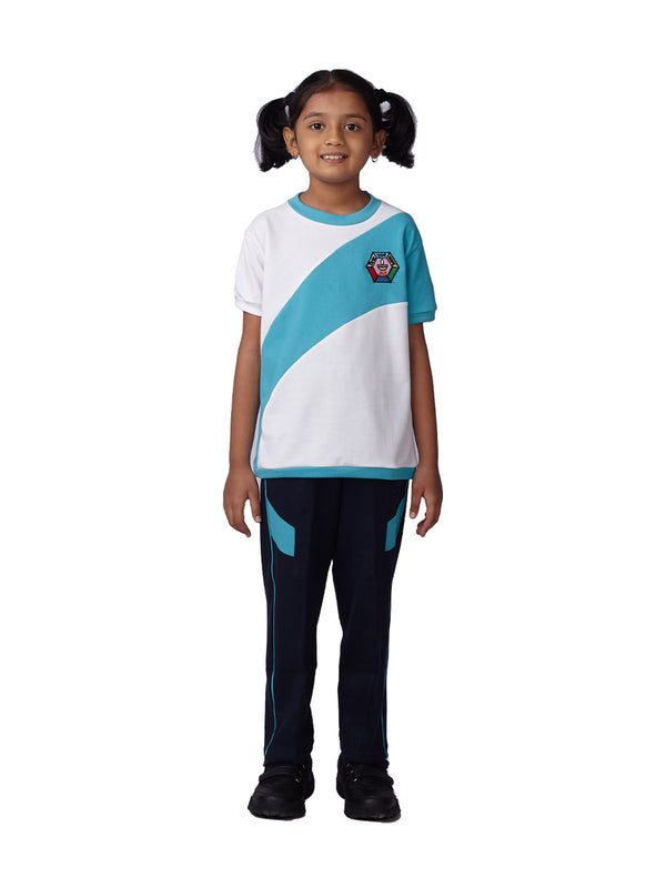 Jamnabhai Primary Blue PT Uniform