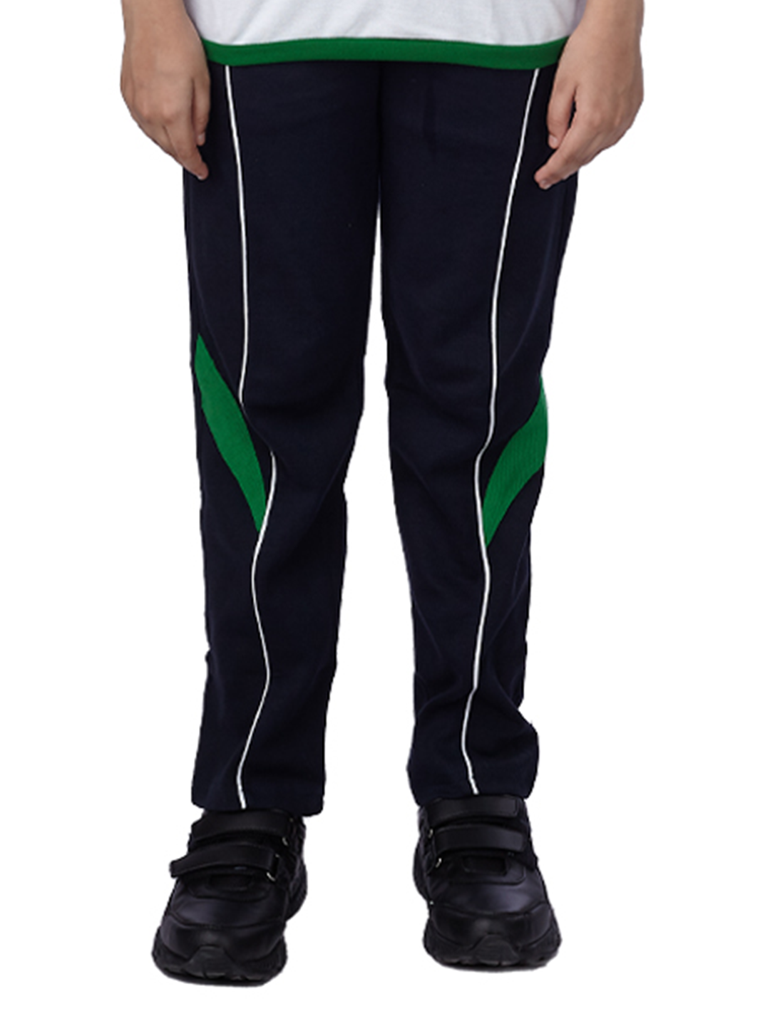 Jamnabhai Girls Green TrackPant