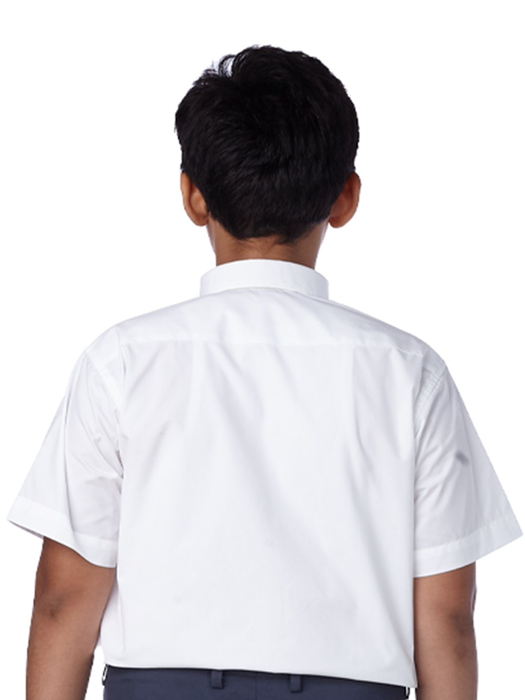 Jamnabhai Secondary Boys Dark Blue Shirt